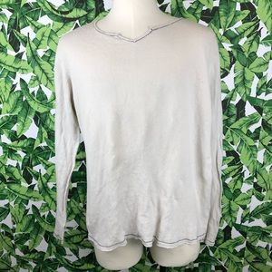 Zara Man Cream Light Sweater